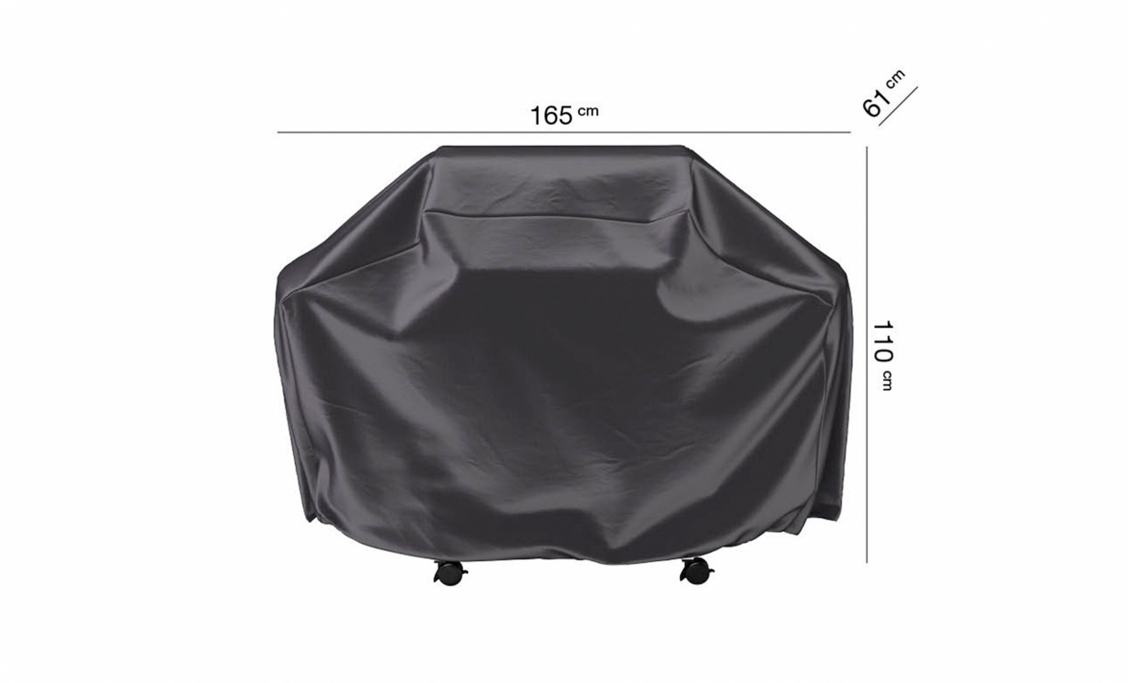 AEROCOVER Grillskydd 165x61x110 Antracit i gruppen Utembler / Frvaring / Mbelskydd hos SoffaDirekt.se (7856)