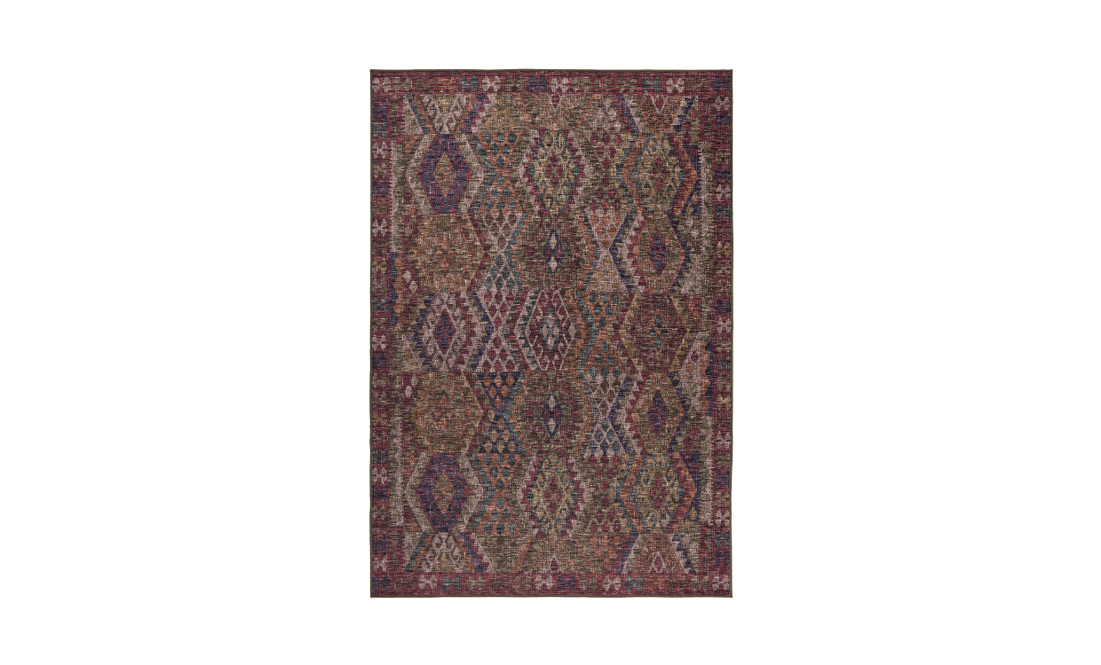 LIONEL Matta 200x290 Vinröd i gruppen Mattor & Textil / Mattor / Ryamattor hos SoffaDirekt.se (800-705)