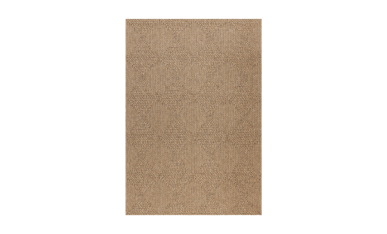 ORIGO Square 240x340 Natur i gruppen Mattor & Textil / Mattor / Jutemattor hos SoffaDirekt.se (80464)