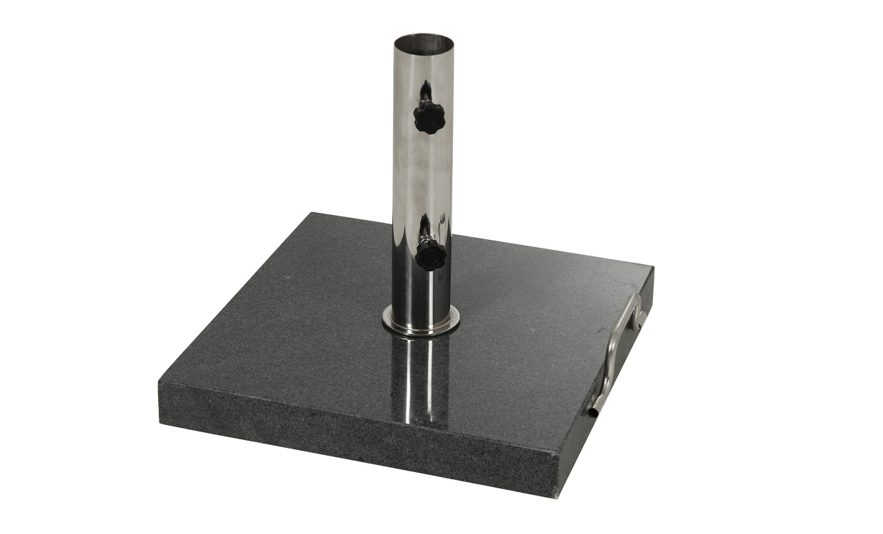 MITO Parasollfot 50 kg Mrk Granit i gruppen Utembler / Parasoll hos SoffaDirekt.se (8084-72)