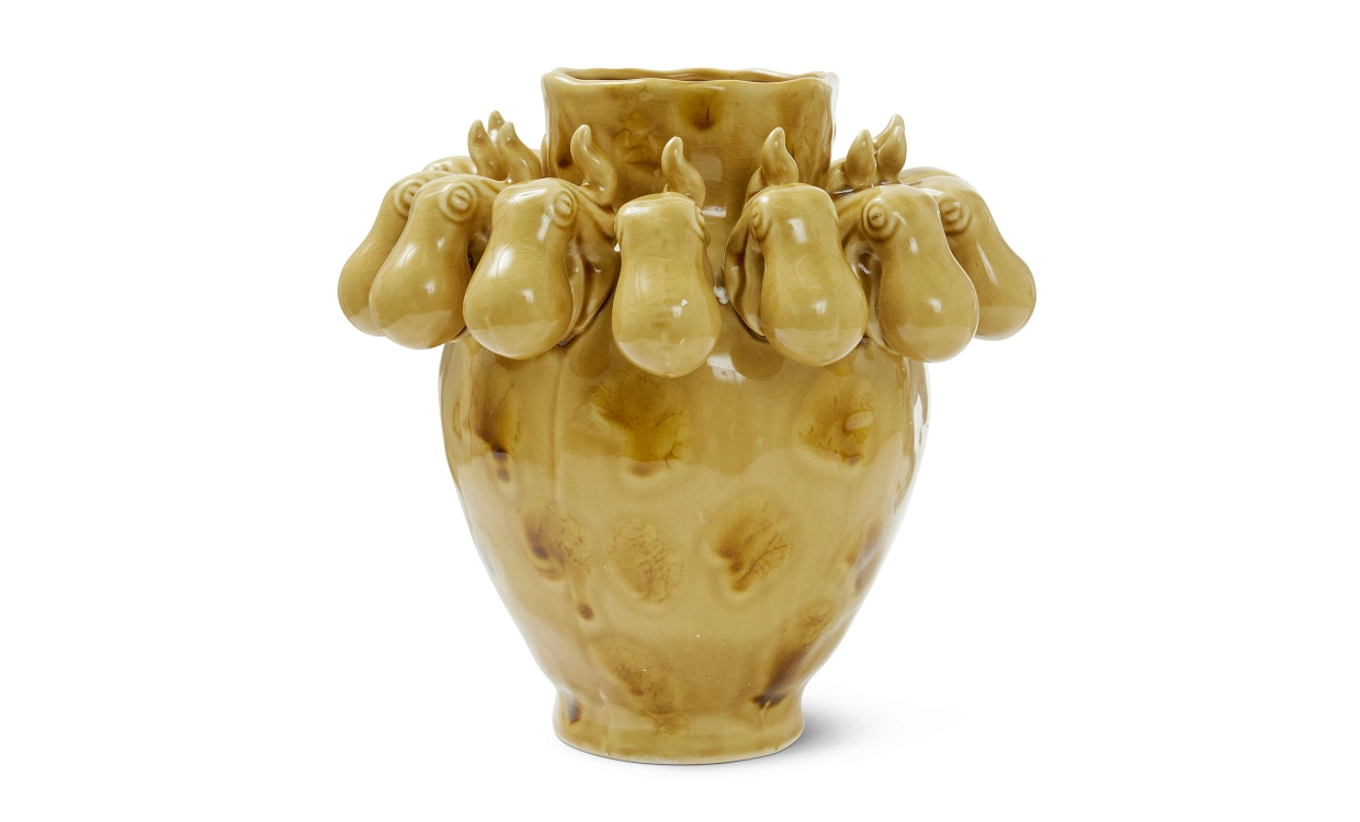 POLPO Vas Gul i gruppen Dekoration / Vaser och Krukor hos SoffaDirekt.se (8129914)