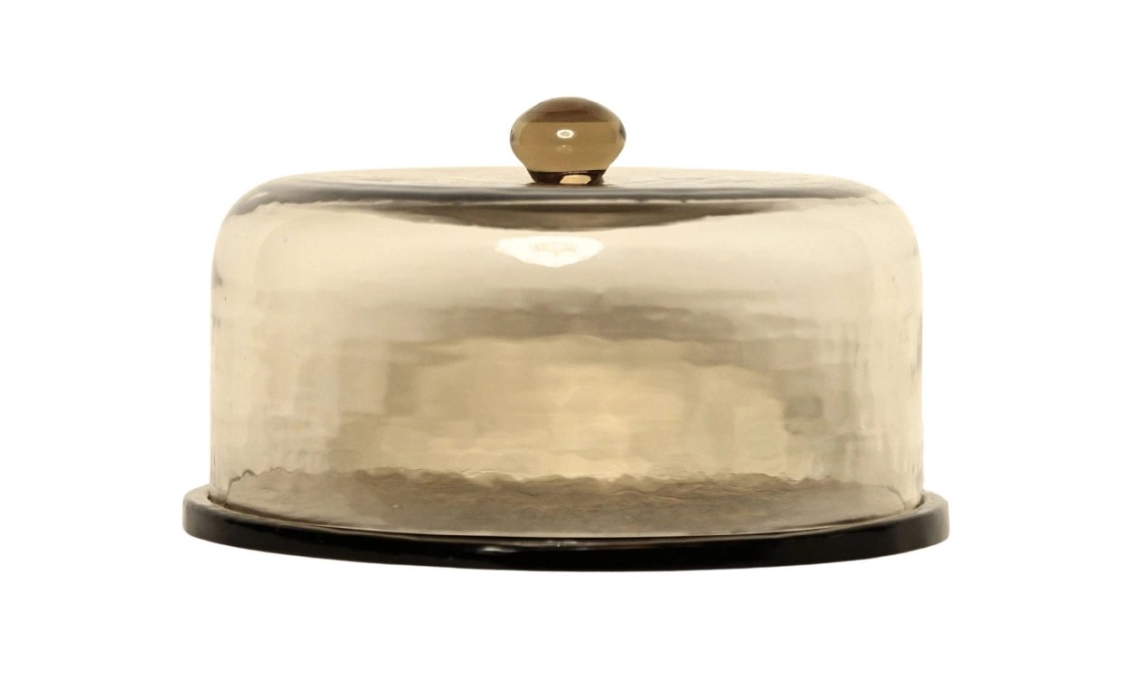 PURE Glaskupa L Smoke i gruppen Dekoration / �vrig dekoration hos SoffaDirekt.se (8133186)