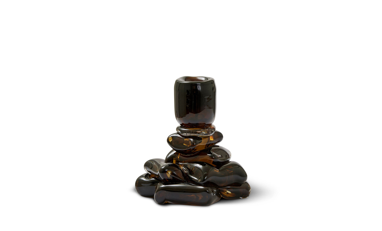 CARMELLA Ljusstake S Brun i gruppen Dekoration / Ljusstakar och Lyktor hos SoffaDirekt.se (8133588)