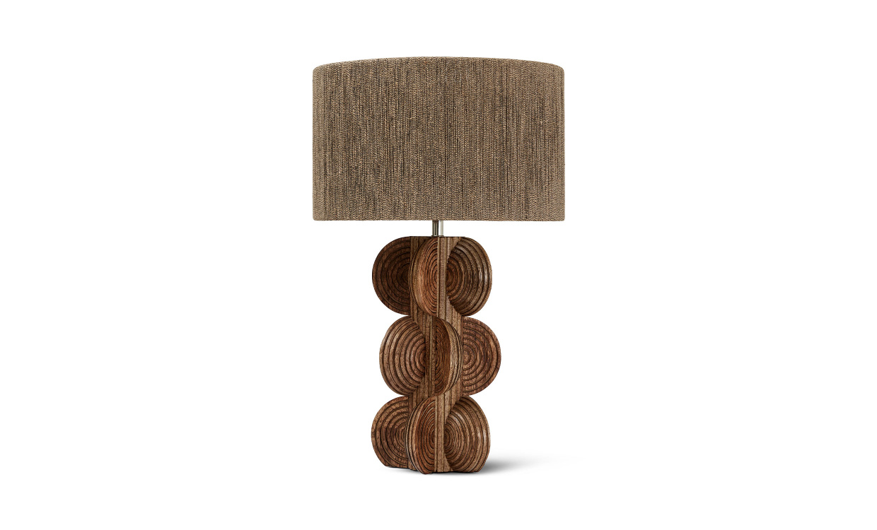 HELIA Lampa Beige i gruppen Belysning / Lampor / Bordslampor hos SoffaDirekt.se (8156586)