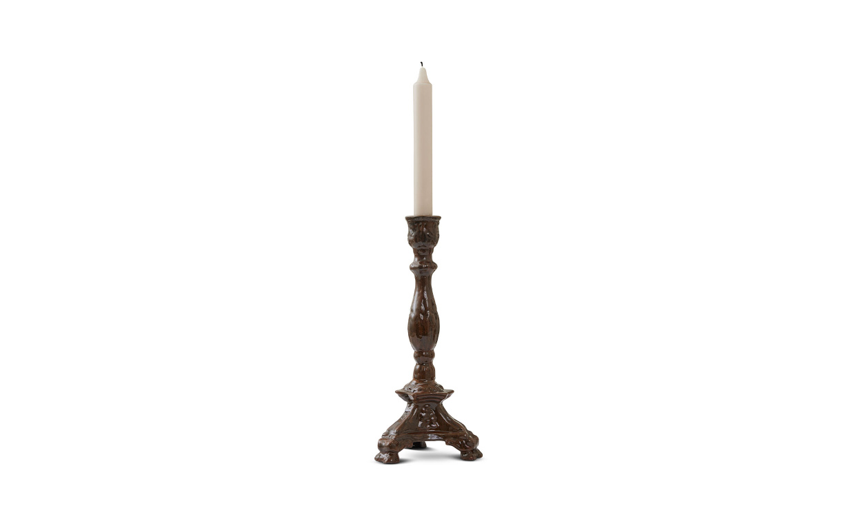 IRIA Ljusstake Brun i gruppen Dekoration / Ljusstakar och Lyktor hos SoffaDirekt.se (8157986)