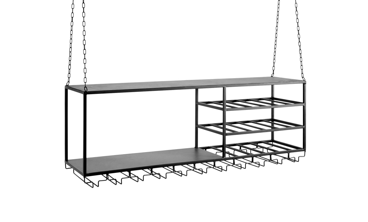 LOFT Hylla Svart i gruppen Kk / Vinstll & Kksfrvaring hos SoffaDirekt.se (8903)