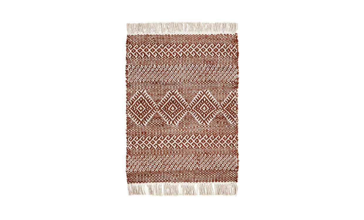 ETHNIC Matta 60x90 Brun/Natur i gruppen Mattor & Textil / Mattor / Jutemattor hos SoffaDirekt.se (900000170)