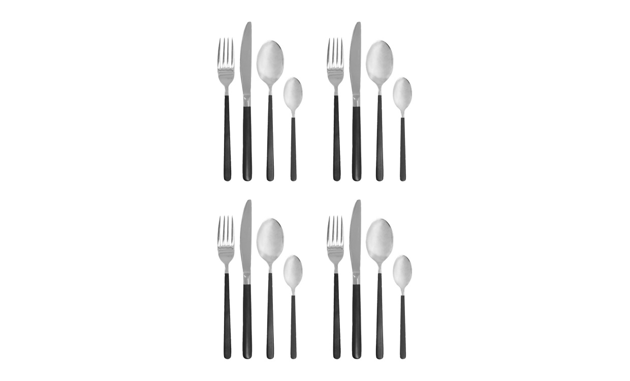 OX Bestickset Svart/Silver i gruppen Kk / Dukning & Servering hos SoffaDirekt.se (900000756)