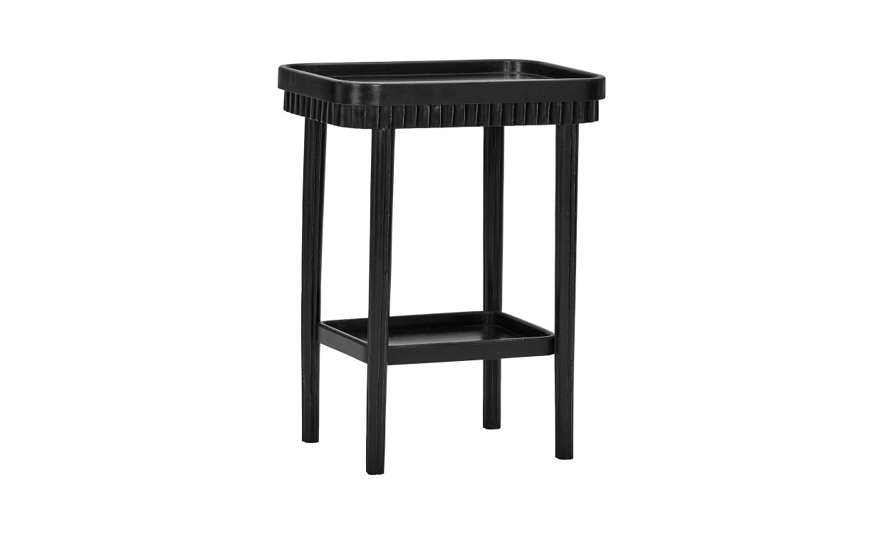 MESA Sidobord Svart i gruppen Vardagsrum / Soffbord / Sidobord hos SoffaDirekt.se (900001580)