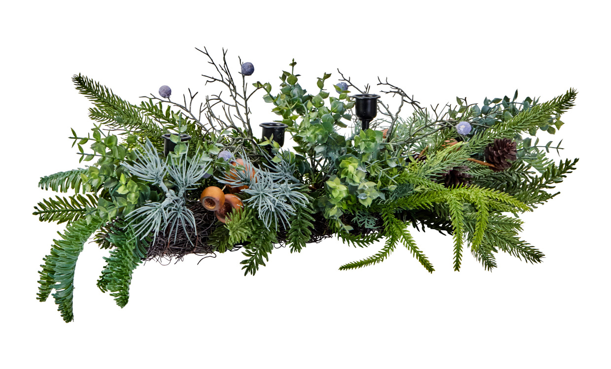DECOR Ljusstake Grön i gruppen Dekoration / Ljusstakar och Lyktor hos SoffaDirekt.se (900001736)