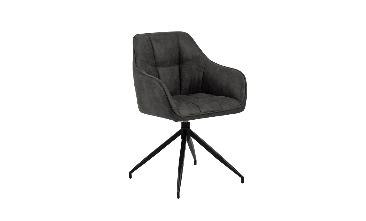 SKOGS Stol Antracit i gruppen Matplats / Sittmbler / Stolar hos SoffaDirekt.se (91546)