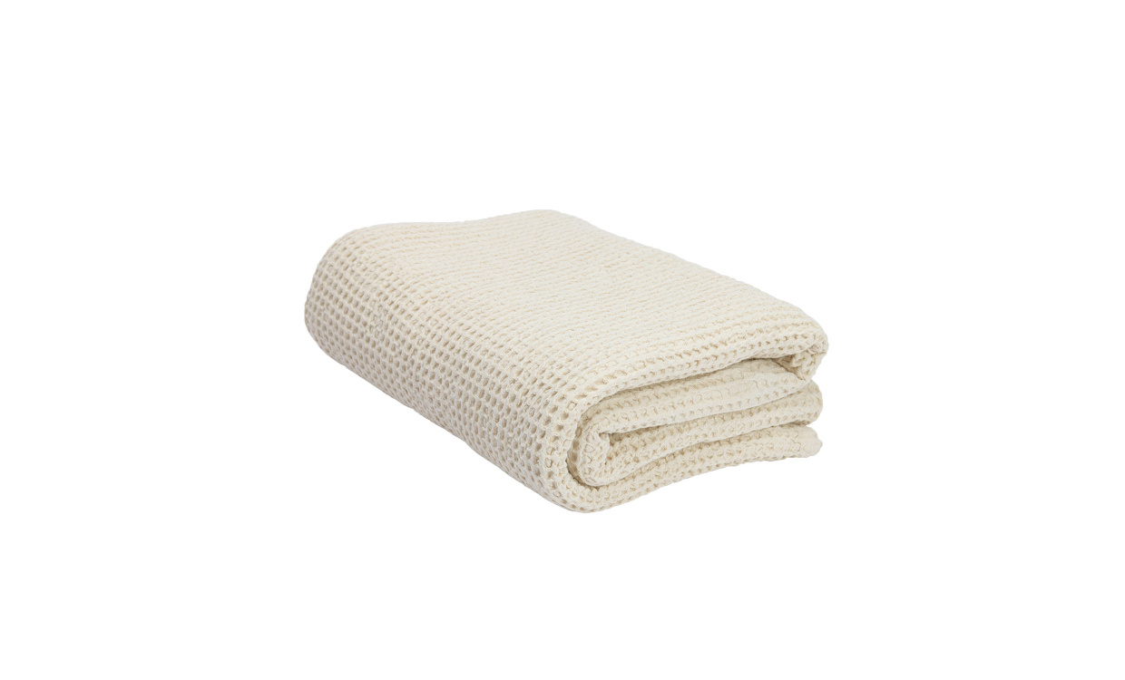 WAFFLE verkast Dubbel Offwhite i gruppen Sovrum / Sovrumstextil / verkast hos SoffaDirekt.se (917656-02)