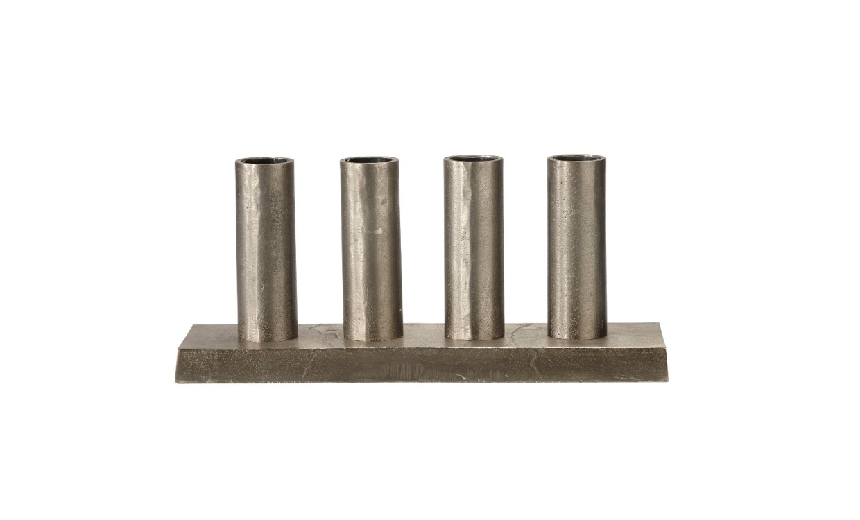 NOTICE Ljusstake Rsilver 25 cm i gruppen Belysning / Julbelysning hos SoffaDirekt.se (922501)