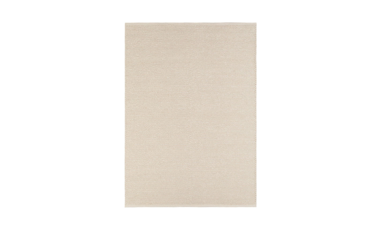 DIANA Ullmatta 240x340 Vit i gruppen Mattor & Textil / Mattor / Ullmattor & Rllakan hos SoffaDirekt.se (92478)