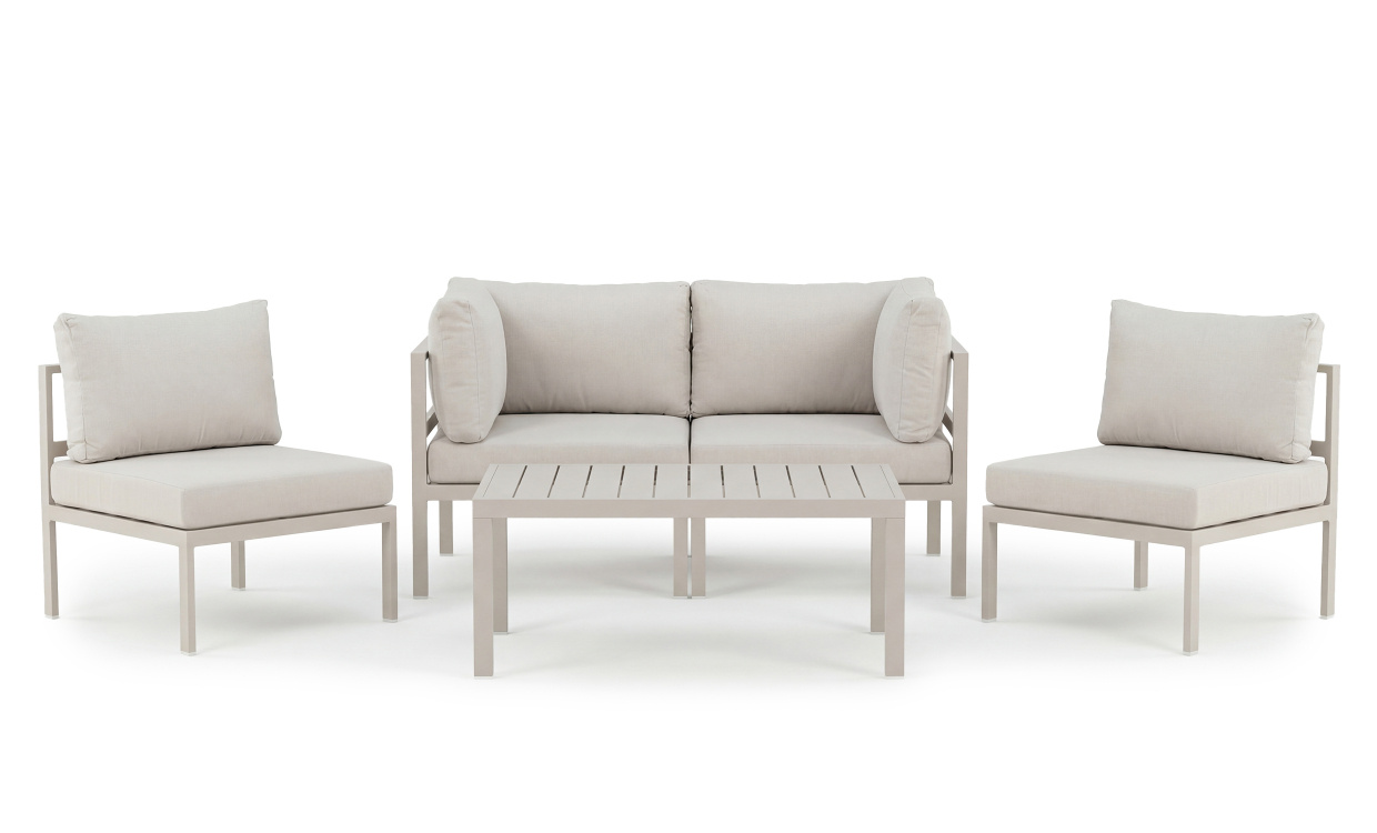 NEMO Loungegrupp Beige i gruppen Utem�bler / Tr�dg�rdsgrupper / Soffgrupper hos SoffaDirekt.se (9383-9384-2113-222)