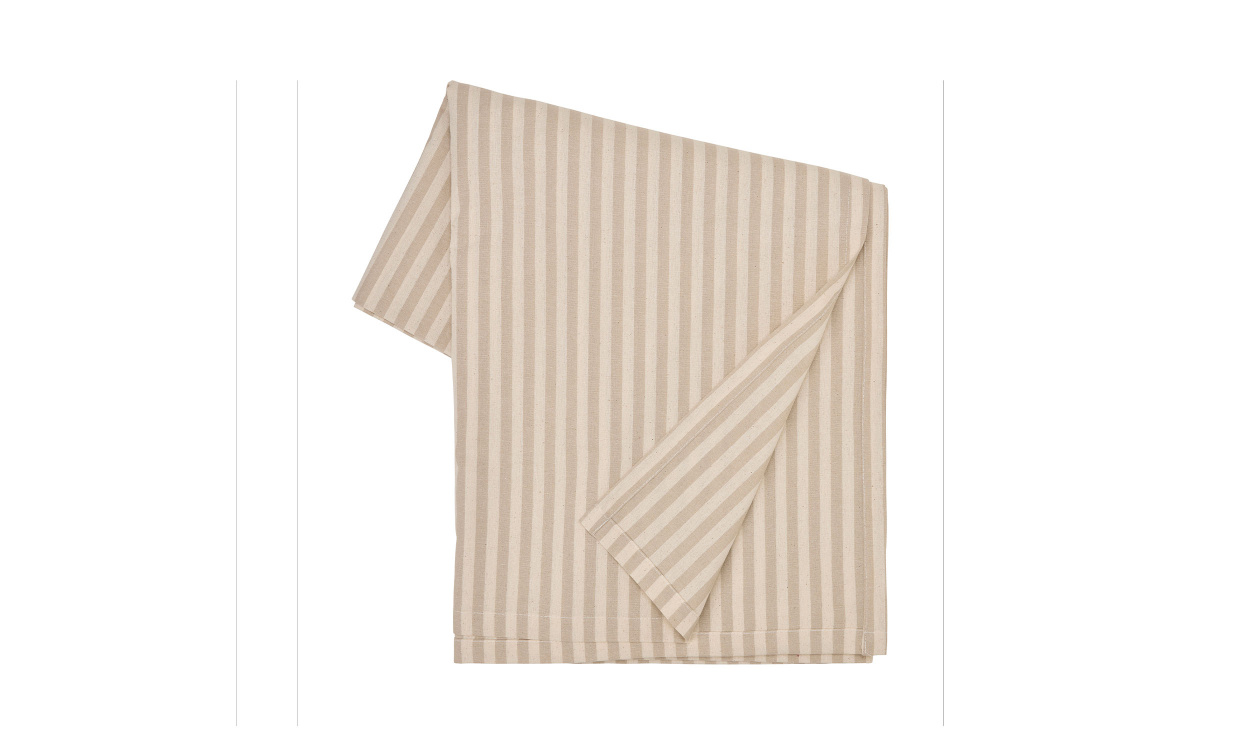 DUK 136x300 Beige/Vit i gruppen Dekoration / Vaser och Krukor hos SoffaDirekt.se (96220)