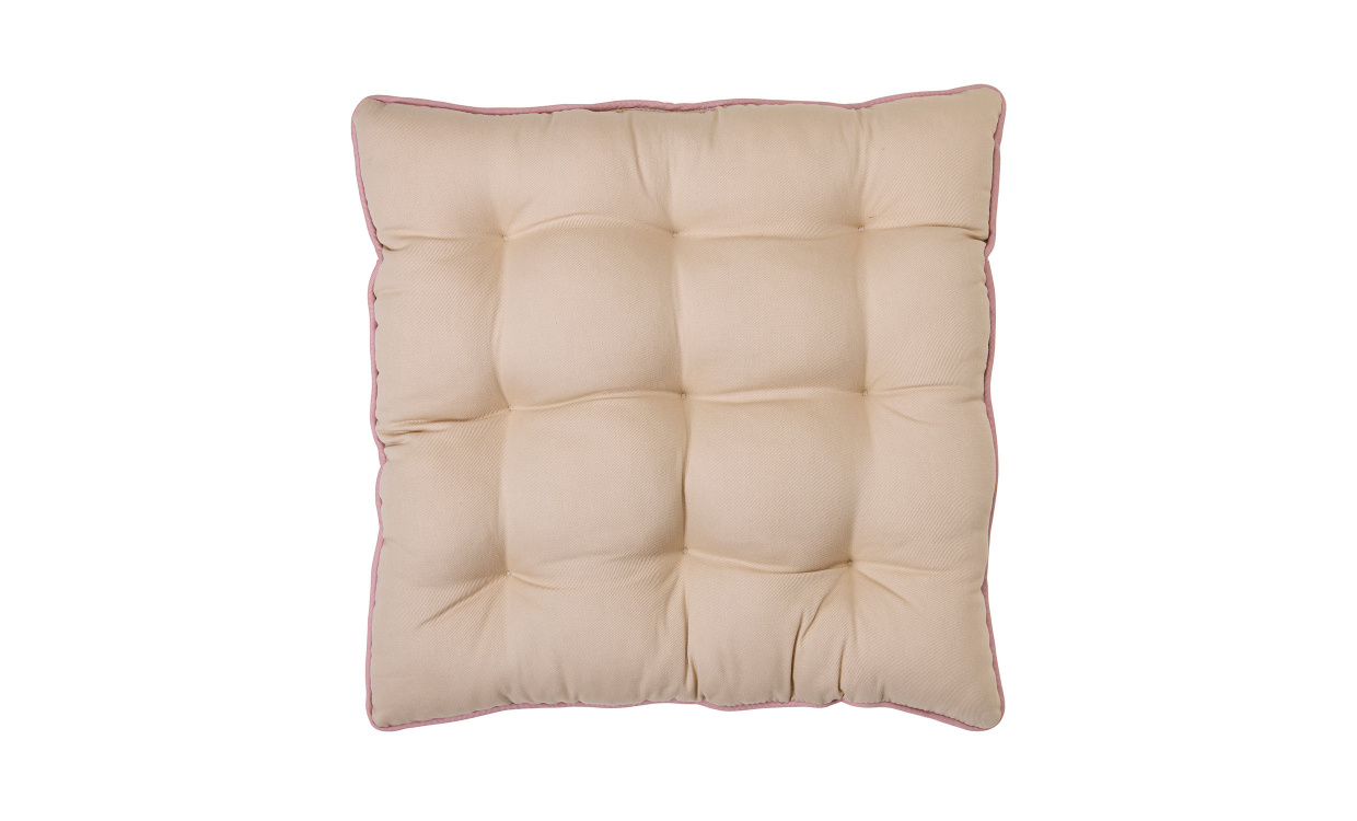 NANCY Sittdyna Beige/Rosa i gruppen Mattor & Textil / Dynor hos SoffaDirekt.se (96273)