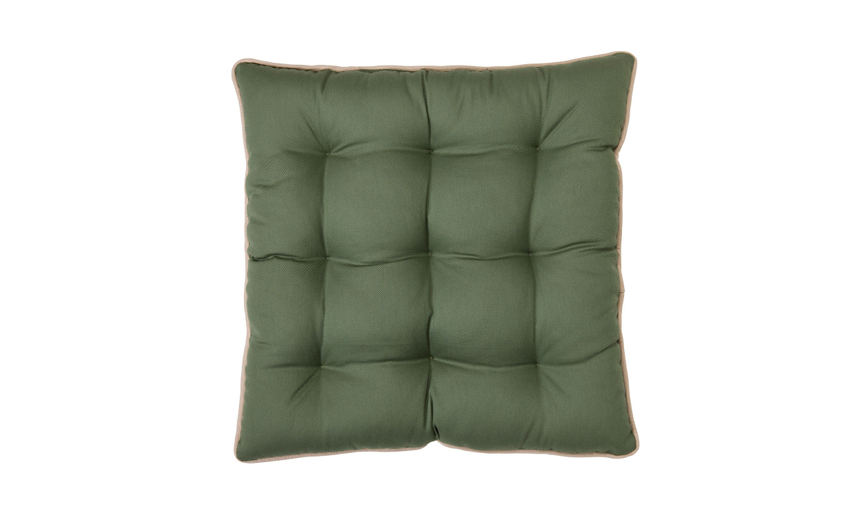 NANCY Sittdyna Grön/Beige i gruppen Mattor & Textil / Dynor hos SoffaDirekt.se (96276)