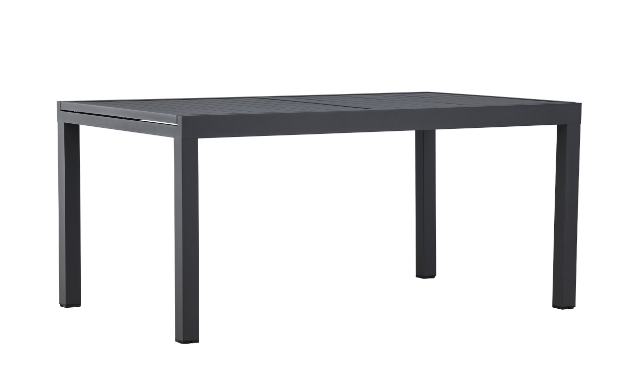 FLYNN Matbord 160/240 Svart i gruppen Utembler / Trdgrdsbord / Matbord hos SoffaDirekt.se (9792-100)