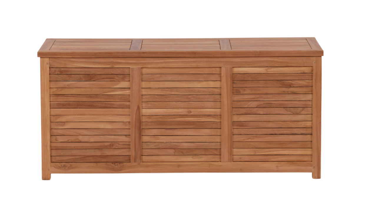 CECAR Dynbox 130x50x60 Teak i gruppen Utemöbler / Förvaring / Dynboxar hos SoffaDirekt.se (9936-444)