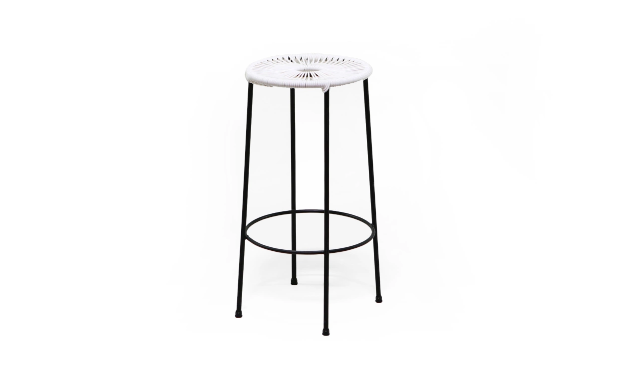 ACAPULCO Barstol Vit i gruppen Matplats / Sittm�bler / Barstolar hos SoffaDirekt.se (ACA-BAR-V)