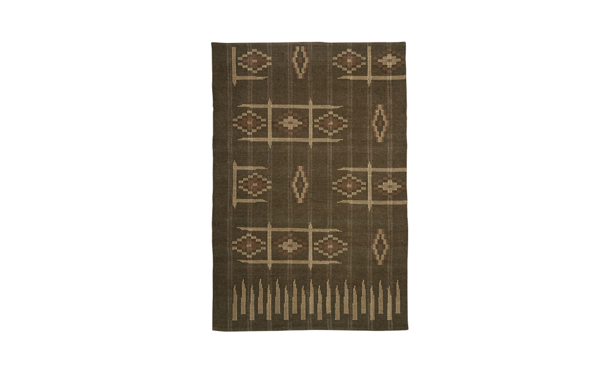 MATTA 120x180 Khaki/Offwhite i gruppen Mattor & Textil / Mattor hos SoffaDirekt.se (AI-1243)