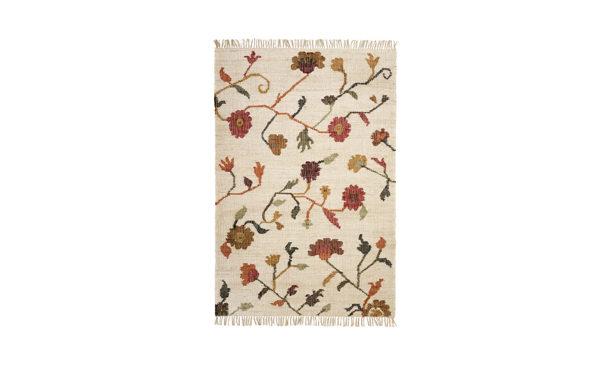 MATTA 160x240 Burgundy/Offwhite i gruppen Mattor & Textil / Mattor hos SoffaDirekt.se (AI-222A)