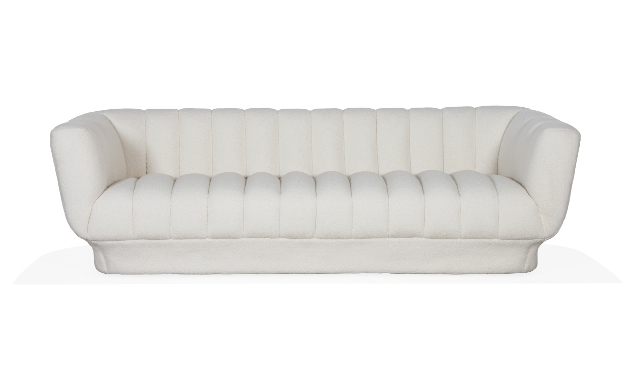 LE-BON 3-sits Teddy Offwhite i gruppen Vardagsrum / Soffor / 3-sits soffor hos SoffaDirekt.se (BH-S163-XZT368-1)