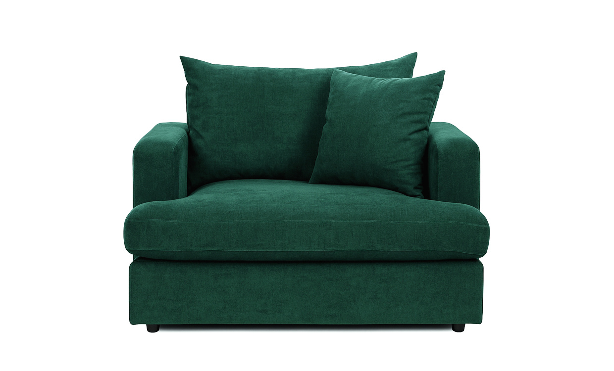 BOLNUEVO F�t�lj Gr�n i gruppen Vardagsrum / F�t�ljer hos SoffaDirekt.se (BOL-1S-CON10)