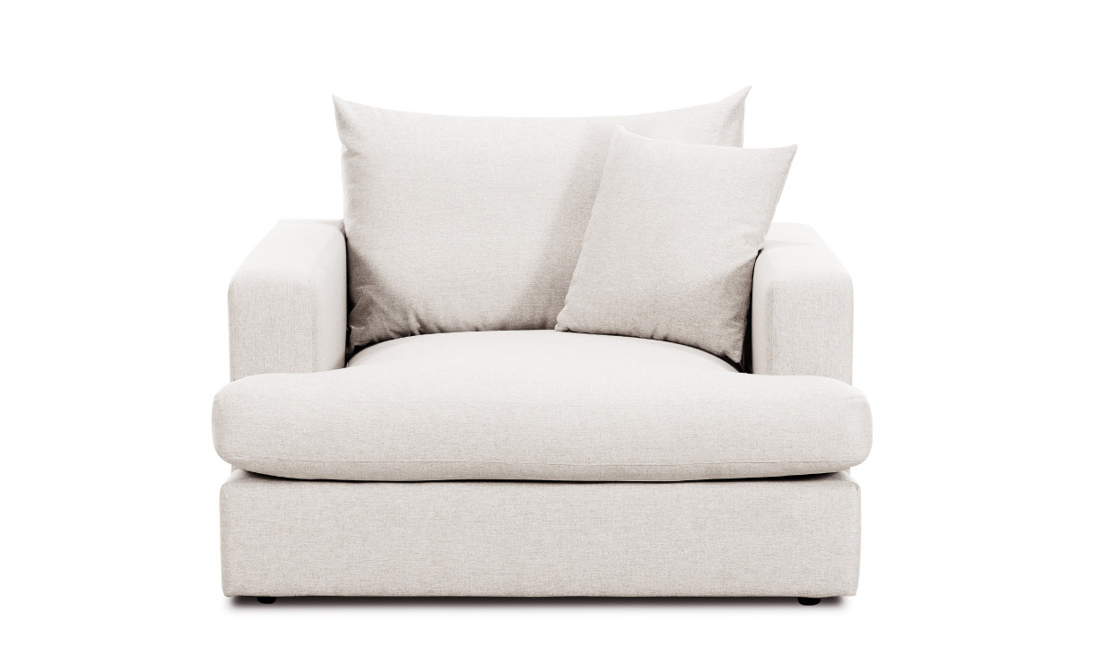 BOLNUEVO F�t�lj Greige i gruppen Vardagsrum / F�t�ljer hos SoffaDirekt.se (BOL-1S-NAPE)