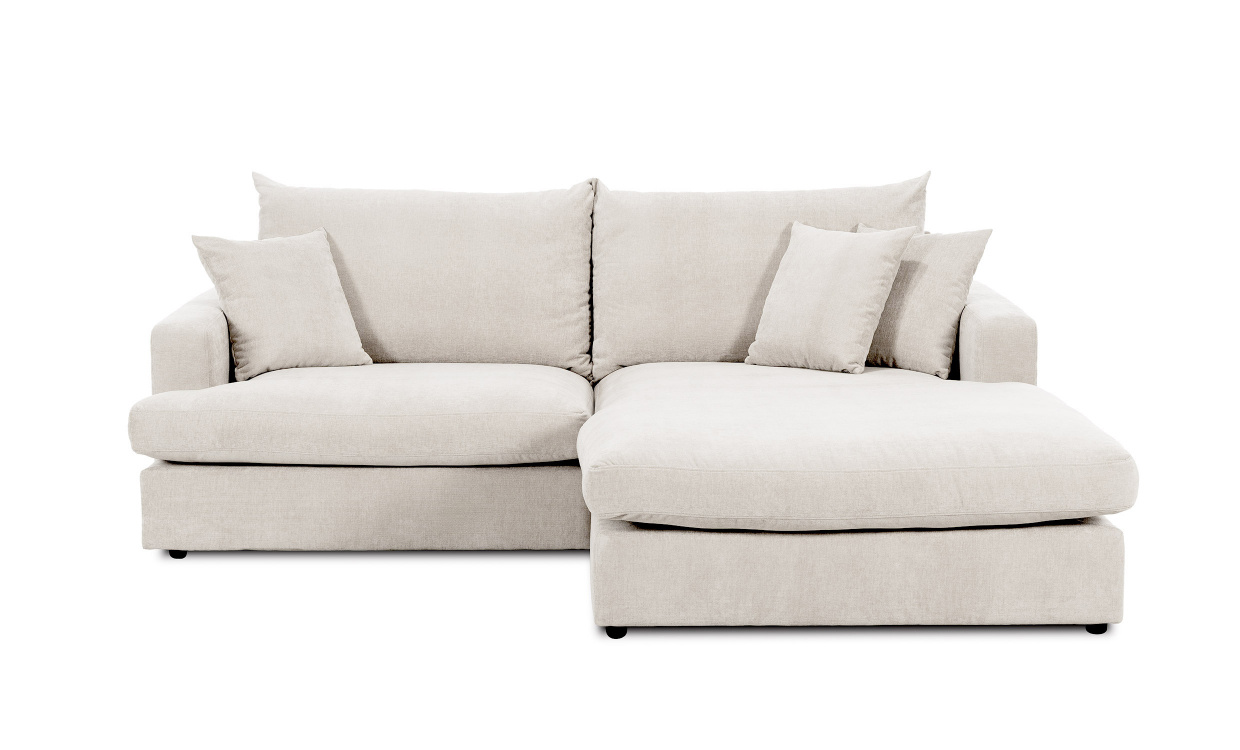 BOLNUEVO Divansoffa H�ger Offwhite i gruppen Vardagsrum / Soffor / Divansoffor hos SoffaDirekt.se (BOL-3D-CON1)