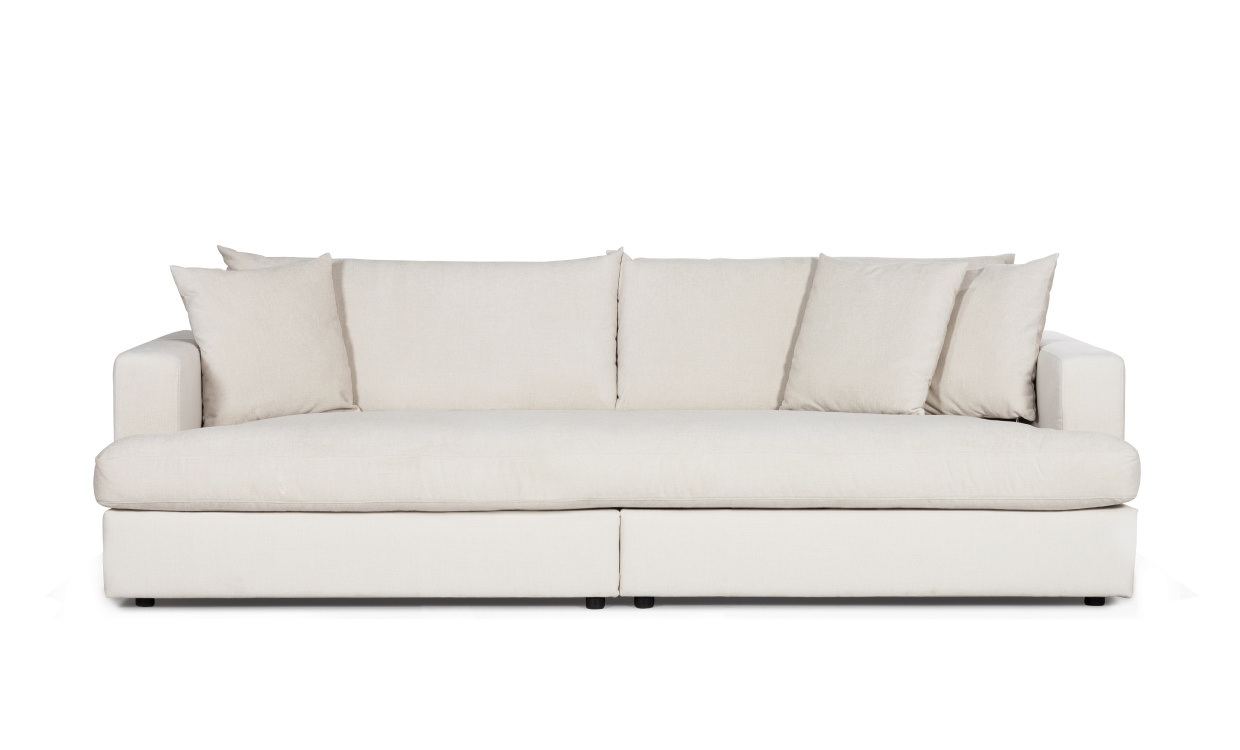 BOLNUEVO 3-sitssoffa Hel Dyna Offwhite i gruppen Vardagsrum / Soffor / 3-sits soffor hos SoffaDirekt.se (BOL-3S-1SCU-CON1)
