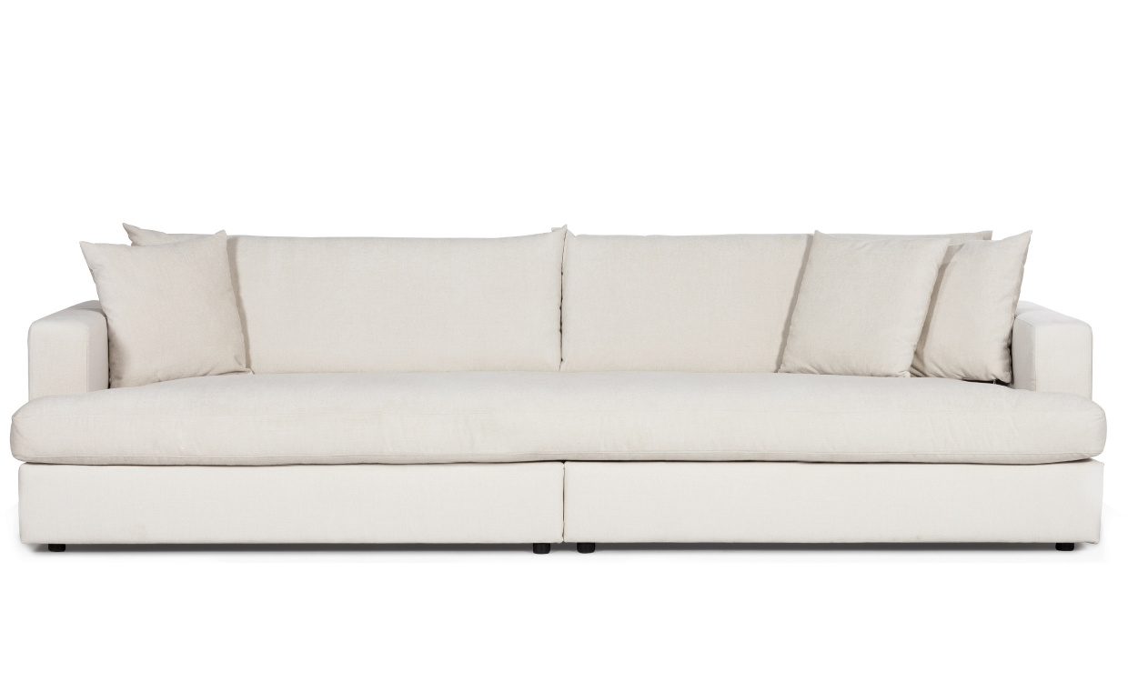 BOLNUEVO 4-sitssoffa Hel Dyna Offwhite i gruppen Vardagsrum / Soffor / 4-sits soffor hos SoffaDirekt.se (BOL-4S-1SCU-CON1)