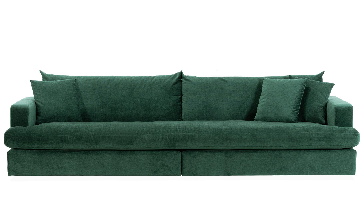 BOLNUEVO 4-sitssoffa Hel Dyna Grn i gruppen Vardagsrum / Soffor / 4-sits soffor hos SoffaDirekt.se (BOL-4S-1SCU-CON10)