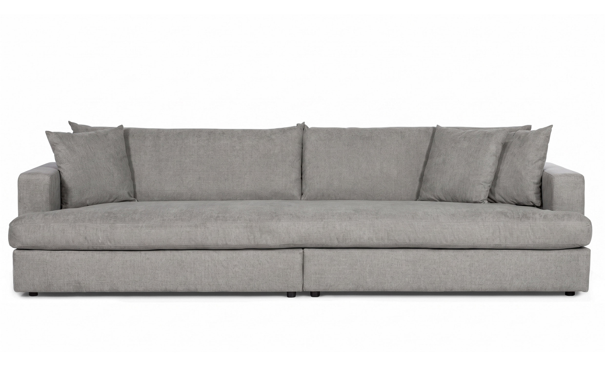 BOLNUEVO 4-sitssoffa Hel Dyna Grå i gruppen Vardagsrum / Soffor / 4-sits soffor hos SoffaDirekt.se (BOL-4S-1SCU-CON6)