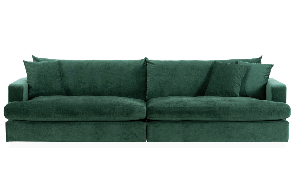 BOLNUEVO 4-sitssoffa Grn i gruppen Vardagsrum / Soffor / 4-sits soffor hos SoffaDirekt.se (BOL-4S-CON10)