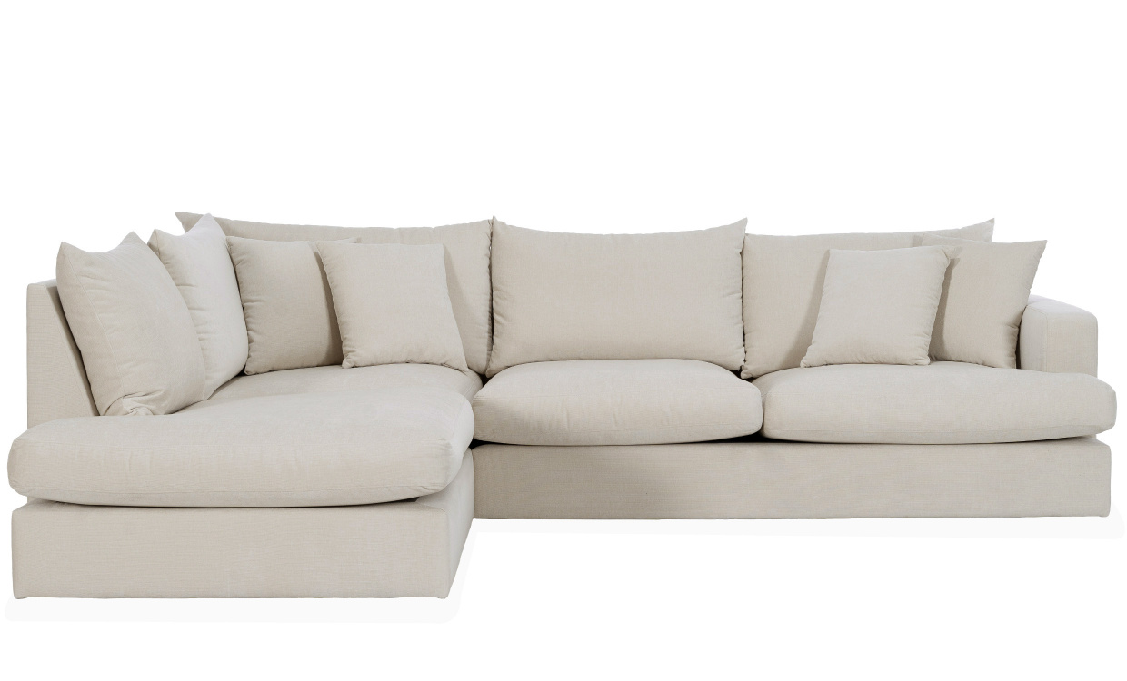 BOLNUEVO L-Soffa Vnster Beige i gruppen Vardagsrum / Soffor / Hrnsoffor hos SoffaDirekt.se (BOL-A3-CON2)