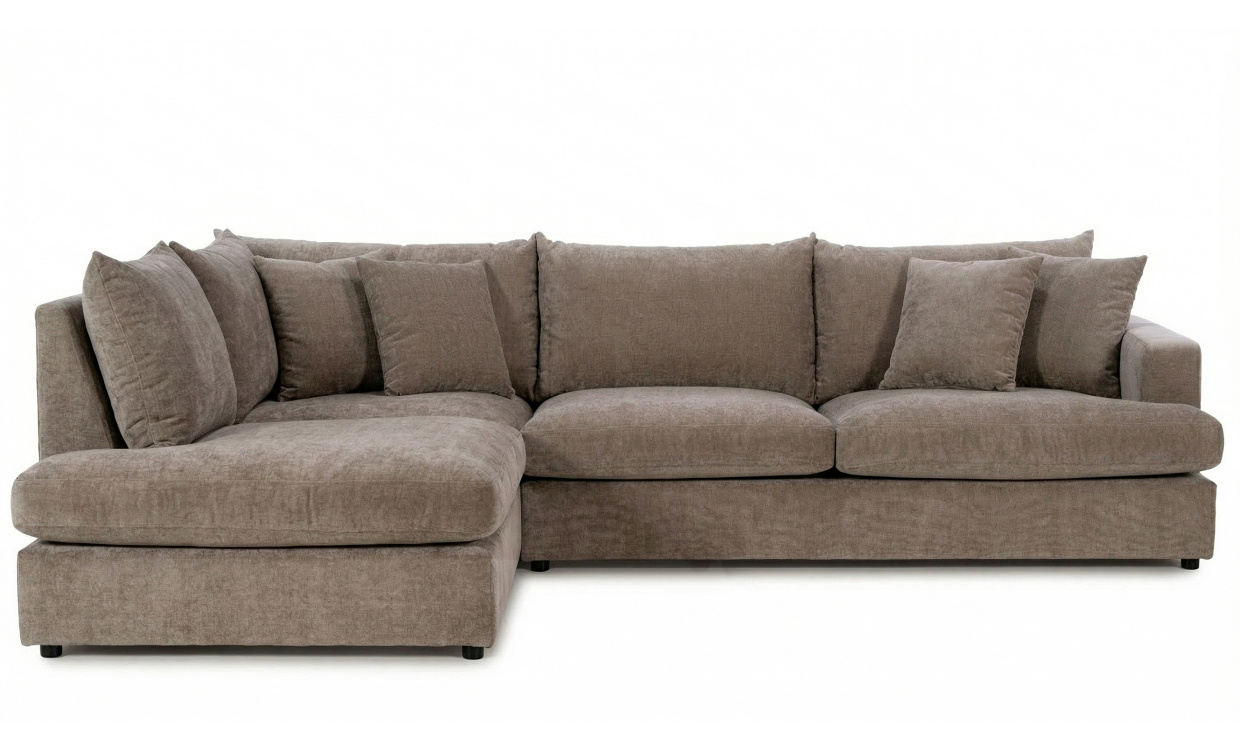 BOLNUEVO L-Soffa Vänster Mullvad i gruppen Vardagsrum / Soffor / Hörnsoffor hos SoffaDirekt.se (BOL-A3-CON8)