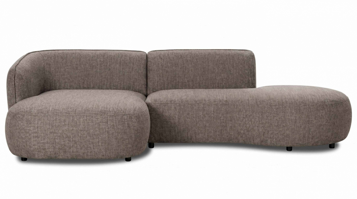 CALELLA Divansoffa Vänster Mullvad i gruppen Vardagsrum / Soffor / Divansoffor hos SoffaDirekt.se (CAL-D3-MB)