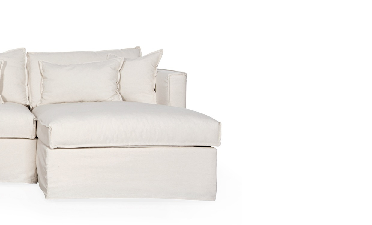 KLDSEL Milford Bddsoffa Divan Hger Beige i gruppen Vardagsrum / Kldslar hos SoffaDirekt.se (COV-CORN-RHF067-5D)