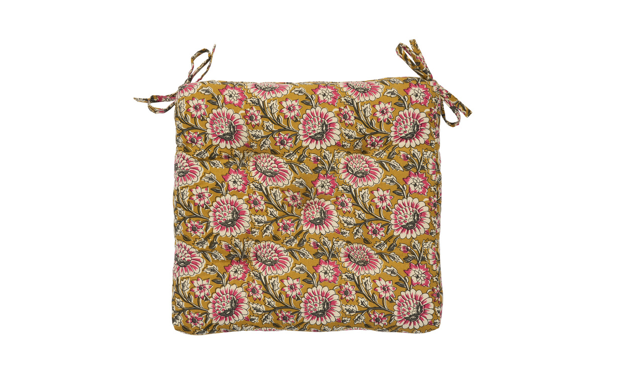 SITTDYNA 45x45 Senap/Multi i gruppen Mattor & Textil / Dynor hos SoffaDirekt.se (CP-4545-301)