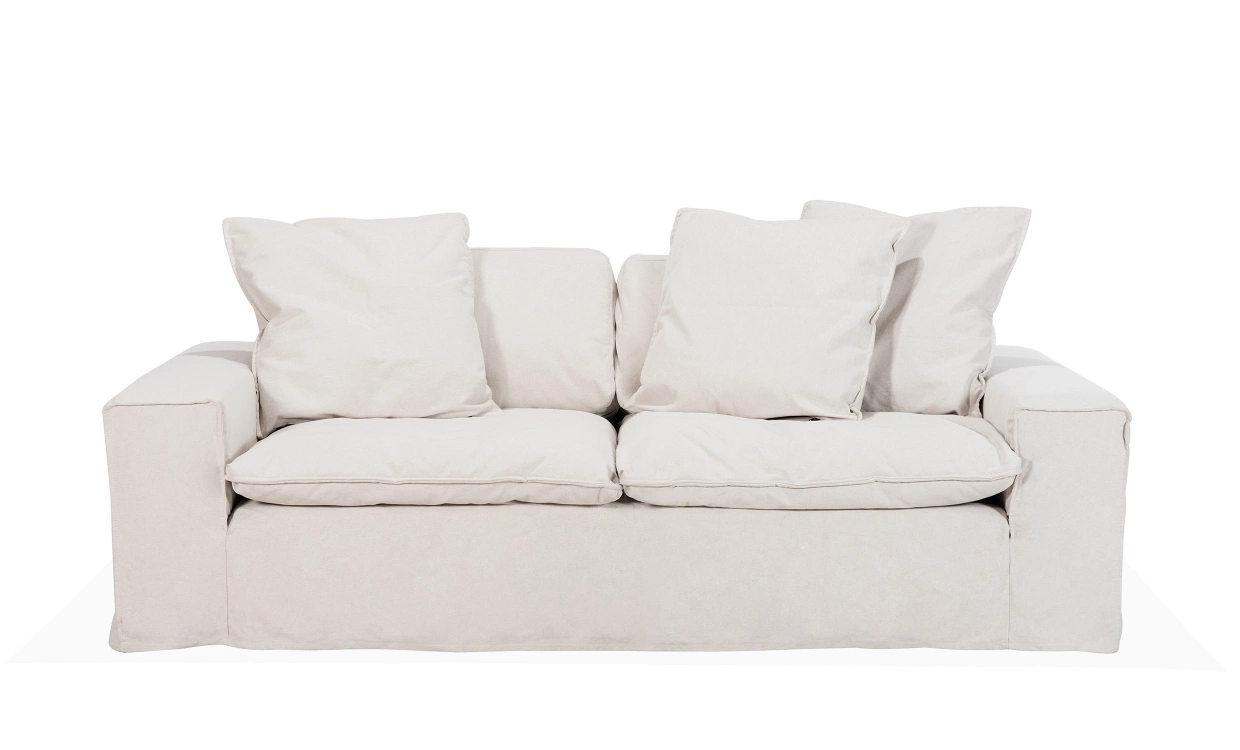 DOVER Grand Deluxe 3-sitssoffa Sandbeige i gruppen Soffor / 3-sits soffor hos SoffaDirekt.se (DOV3SSB)