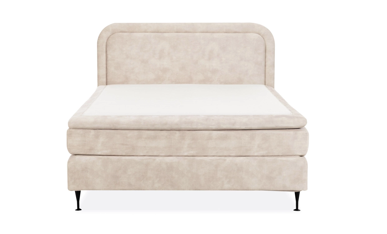 ELIE S�ngpaket 120 Sammet Beige i gruppen Sovrum / S�ngar / S�ngpaket hos SoffaDirekt.se (ELIE-SPKT120-BE)