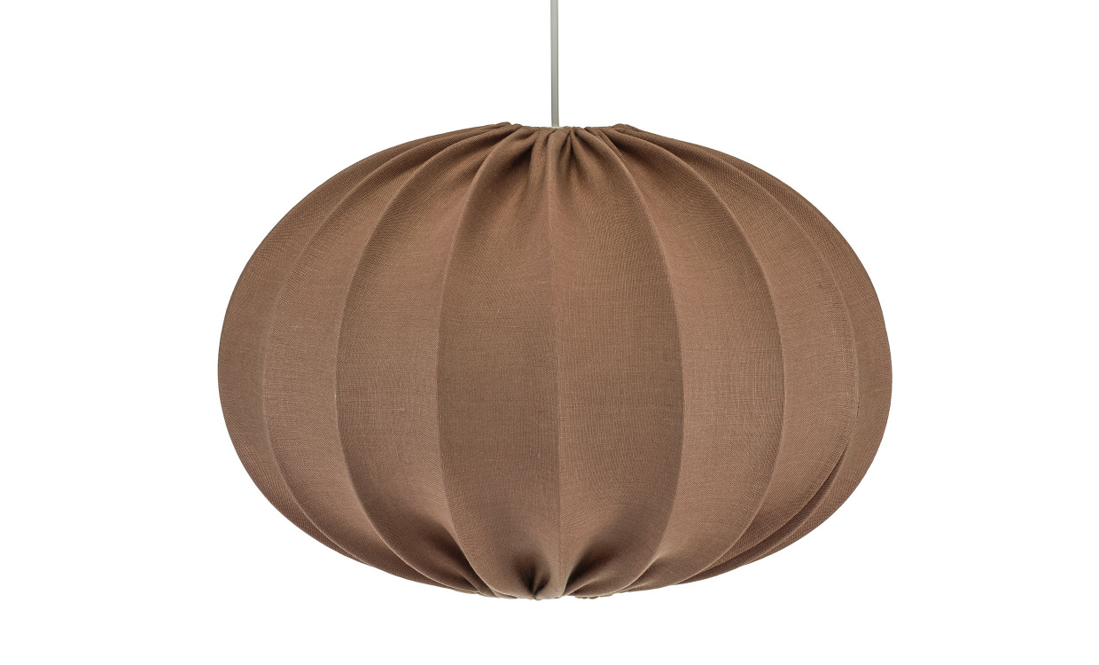 HILMA Takskrm 40cm Mocca i gruppen Belysning / Tillbehr / Lampskrmar hos SoffaDirekt.se (HT40-L063-TT1)