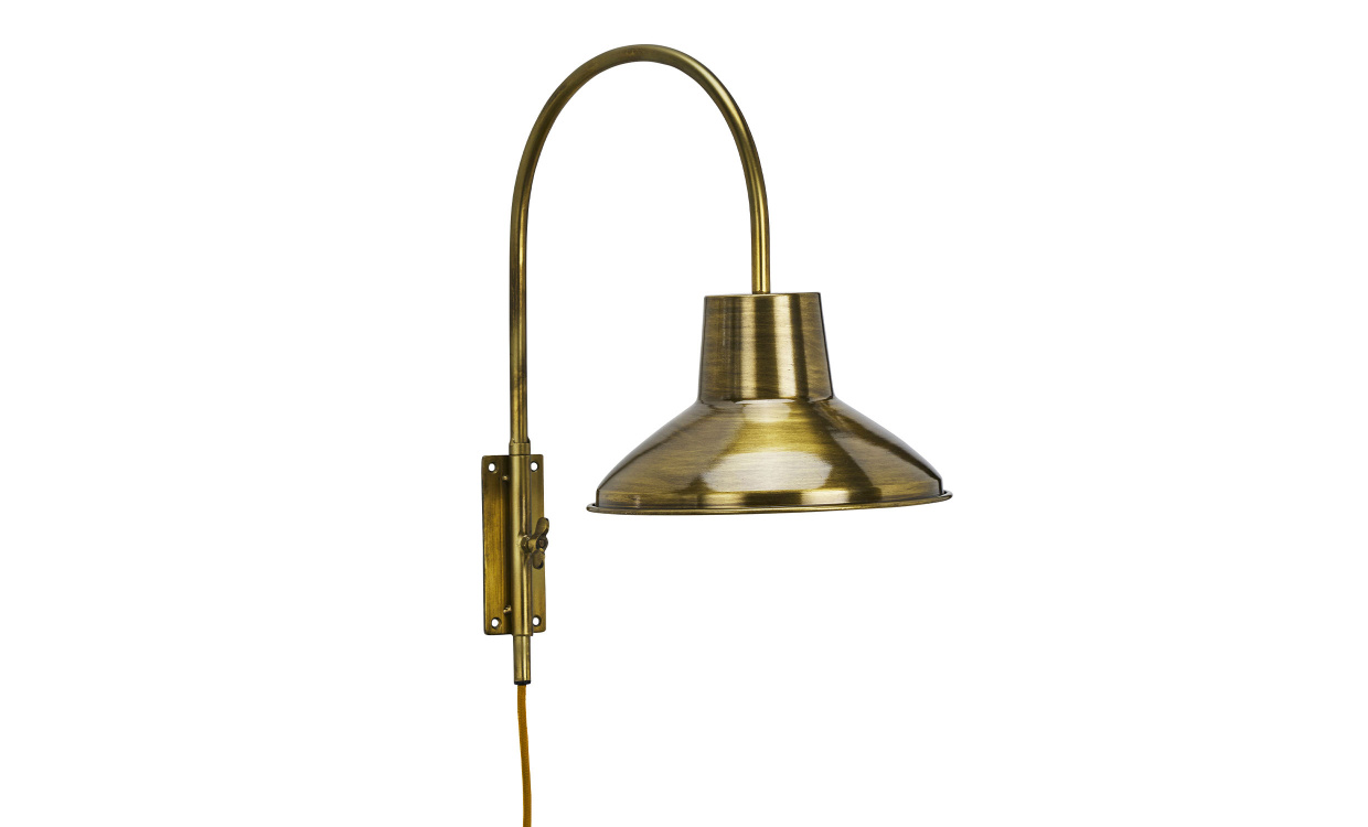 VGGLAMPA Antik Mssing i gruppen Belysning / Lampor / Vgglampor hos SoffaDirekt.se (IMDV-160AB)