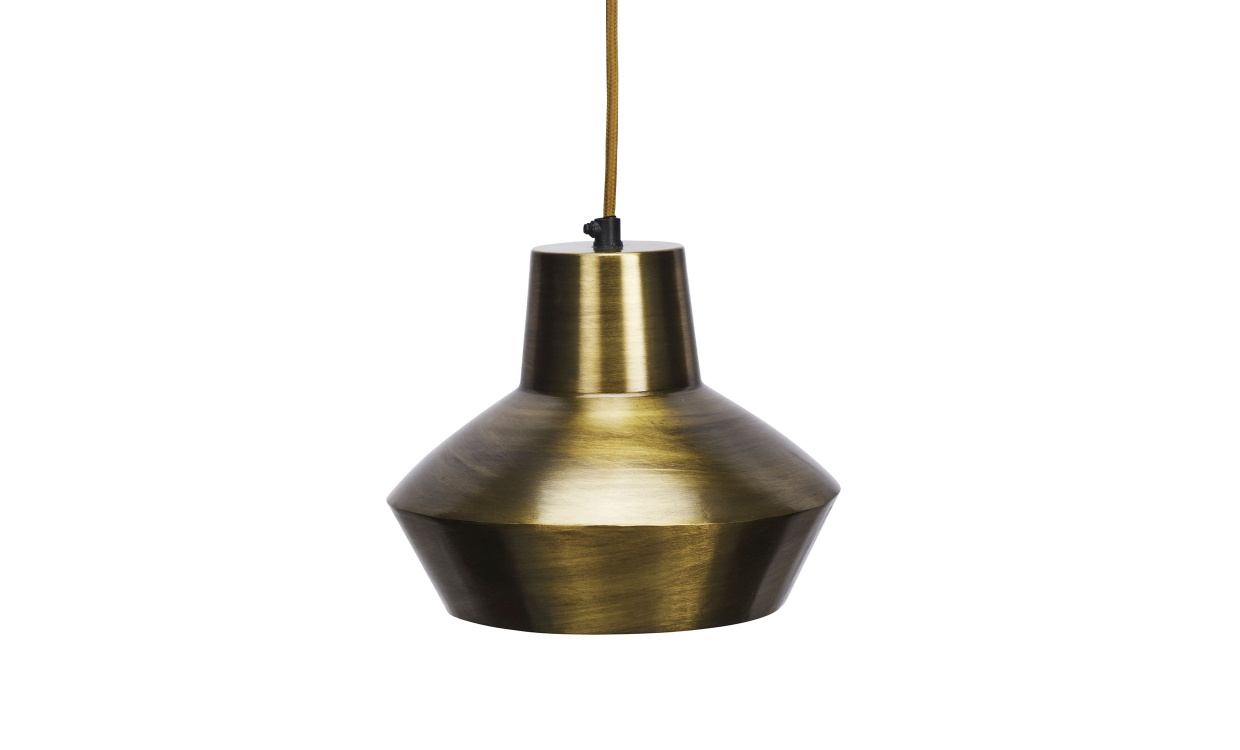 TAKLAMPA Antik Mssing i gruppen Belysning / Lampor / Taklampor hos SoffaDirekt.se (IML-247AB)