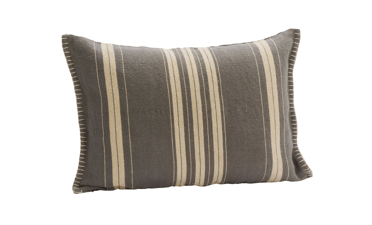 KUDDFODRAL 40x60 Gr�/Vit i gruppen Mattor & Textil / Prydnadskuddar / Kuddfodral hos SoffaDirekt.se (JOCU2856)