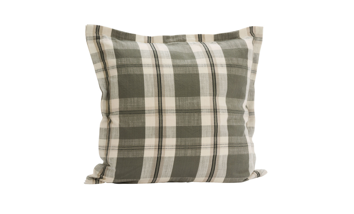 KUDDFODRAL 50x50 Khaki/Offwhite i gruppen Mattor & Textil / Prydnadskuddar / Kuddfodral hos SoffaDirekt.se (JOCU2870)