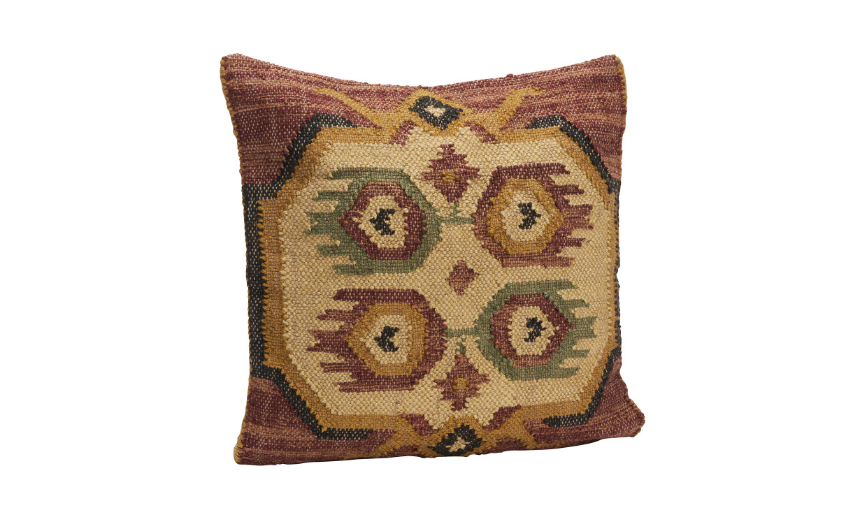 KUDDFODRAL Jute 50x50 Rost i gruppen Mattor & Textil / Prydnadskuddar / Kuddfodral hos SoffaDirekt.se (JOCU5488)
