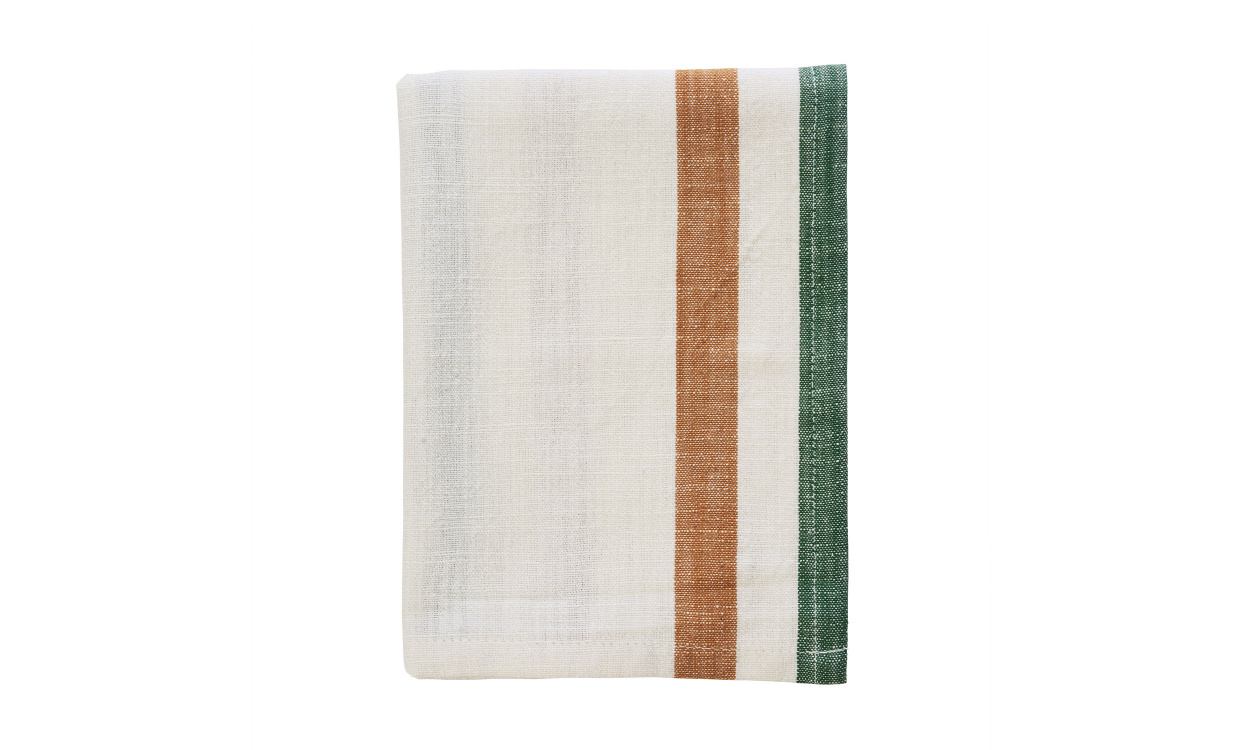 KKSHANDDUK 50x70 Offwhite/Pumpa/Grn i gruppen Kk / Kkstextil hos SoffaDirekt.se (JOKT1306)